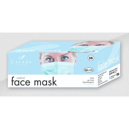 50 ud. MASCARA MEDICA DESECHABLE TIPO IIR
