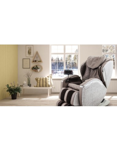 Hilton III 3D Beige Braintronics ✔️ - Sillon de masaje