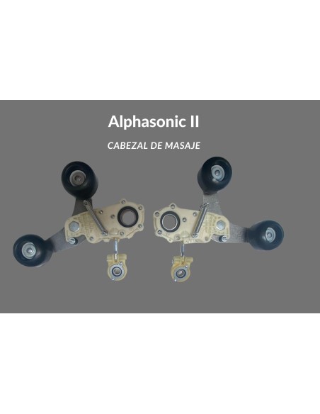 Cabezales de masaje Alphasonic II